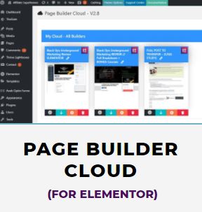 Page Builder Cloud for Elementor